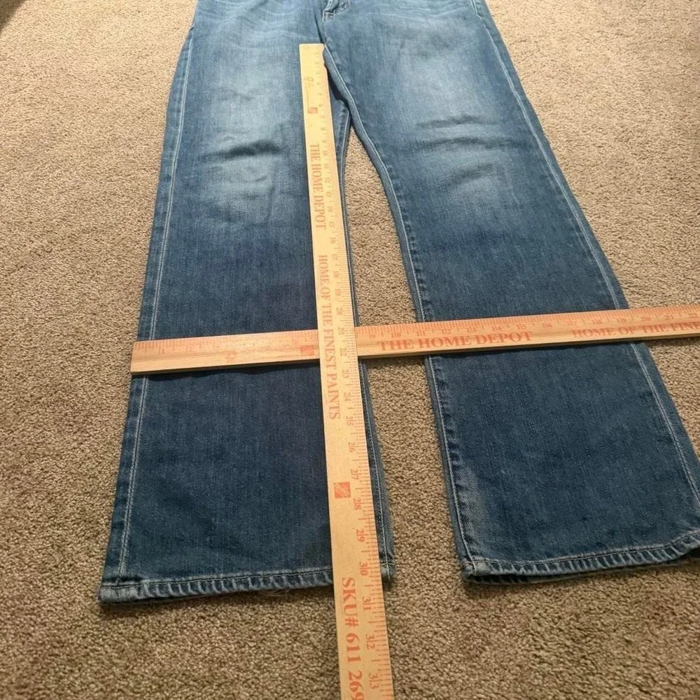 34x30 Blue Bootcut Flared 2000s Jeans Y2K Vintage